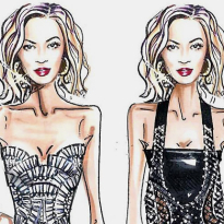 Atelier Versace придумали наряды для Бейонсе