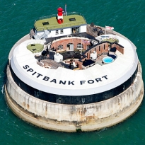 Отель в старинном форту Spitbank