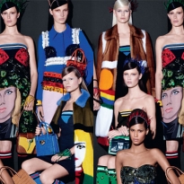 Первый кадр весенней рекламной кампании Prada