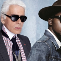 Карл Лагерфельд снял обложку для альбома американского хип-хоп исполнителя