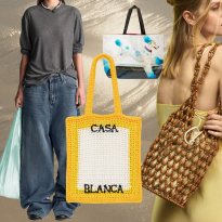 Шопперы, тоуты и мешки: 22 сумки для пляжа и города