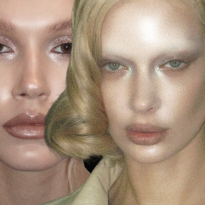 Графика на глазах и кожа в блестках: макияж для новогодней ночи 2026