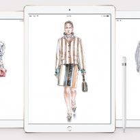 10 модных тенденций весны, нарисованных на iPad