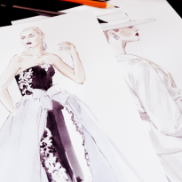 Вдохновляясь высокой модой XX века: Ив Сен-Лоран