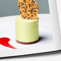 Блюдо недели: чизкейк с зеленым чаем от шефа Дмитрия Беляева