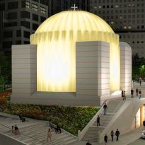 В Нью-Йорке началось строительство церкви по проекту Сантьяго Калатравы