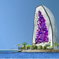 В Китае появятся отели в виде исполинских горных пород