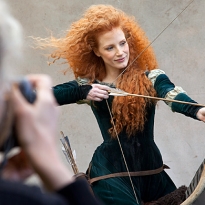 Энни Лейбовиц запечатлела Джессику Честейн в образе Disney