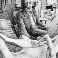 Первая выставка графики Эшера открылась в Москве