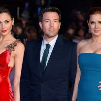 Бен Аффлек на премьере фильма \"Бэтмен против Супермена\"