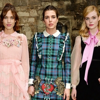 Гости показа Gucci Cruise в Лондоне