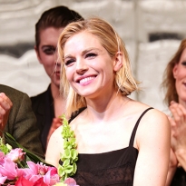 Сиенна Миллер на премьере бродвейского мюзикла \"Кабаре\"