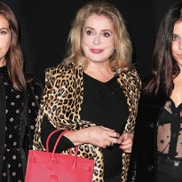 Гости показа Saint Laurent весна-лето 2016