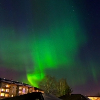 Мне приснилось небо Питера: северное сияние Петербурга и московский снегопад в Instagram
