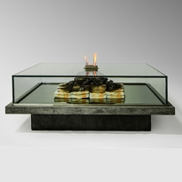 Объект желания: кофейный столик со сгорающими евро