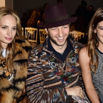 Гости показа Giambattista Valli в Париже