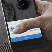 Через Instagram теперь можно отправлять сообщения