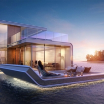 В Дубае представили проект плавающей виллы