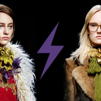 Голосование: цветок Dries van Noten VS Gucci