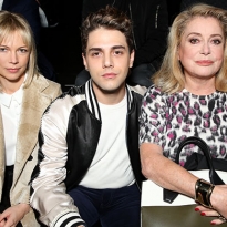 Гости показа Louis Vuitton, весна-лето 2016