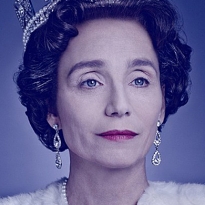 Кристин Скотт Томас в образе Елизаветы II для спектакля \"Аудиенция\"