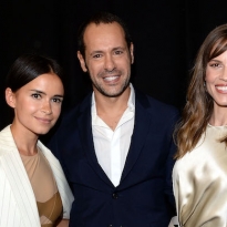 Гости показа Salvatore Ferragamo, осень-зима 2014