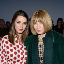 Гости показа Diane von Furstenberg, осень-зима 2014