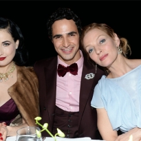 Ужин Зака Позена в честь коллекции Zac Posen pre-fall