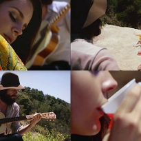 Лана Дель Рей и Джош Тиллман в клипе на композицию Freak