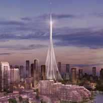 Видео дня: в Дубае начали строить новый небоскреб, который побьет рекорд Бурдж-Халифа