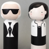 Играем в куклы: Лагерфельд, Дали и другие в работах Бекки Кемп