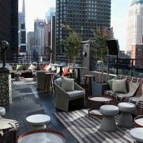 PHD Terrace: частные вечеринки с видом на ночной Нью-Йорк