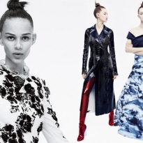 Art of Fashion: Линдси Виксон и Бинкс Уолтон в кампании Neiman Marcus