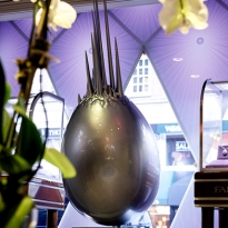 Яйцо Fabergé по проекту Захи Хадид выставлено в Нью-Йорке
