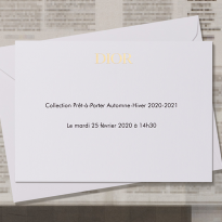 Онлайн-трансляция показа коллекции Dior, осень-зима 2020