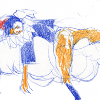 Художники рисуют для BURO.: Кate NV