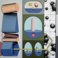 Флюидные формы против геометрии: что смотреть на выставке Димы Retro в галерее Ruarts. Выбор BURO.