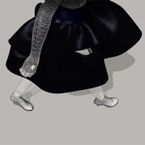 Симон Роша выложила лекала своей «жемчужной» юбки