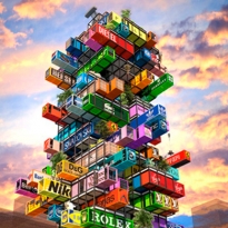 Отель из грузовых контейнеров Hive-Inn от OVA studio