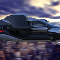 Назад в будущее: представлен концепт летающего автомобиля