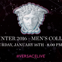 Прямая трансляция мужского показа Versace, осень-зима 2016
