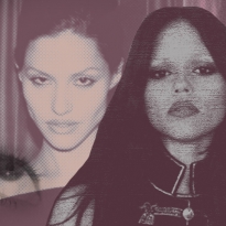 Tired Girl Makeup: тренд на черные круги под глазами — носим как Ирина Шейк и Дженна Ортега