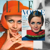 Vogue, Elle, Harper's Bazaar. Лучшие обложки с модной иконой 60-х Твигги