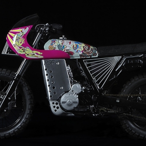 Honda NX650 1988 года как произведение современного искусства Honda NX650 1988 года как произведение современного искусства