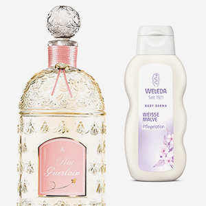 Молочко, туалетная вода и другие средства для детской косметички