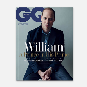 Принц Уильям появится на обложке британского GQ