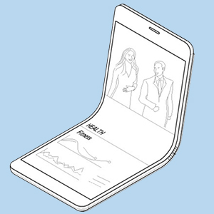 Samsung запатентовал складывающийся смартфон