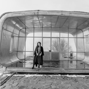 Ксения Чилингарова и Нина Гомиашвили на открытии выставки в резиденции Gogova Foundation