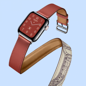 Вышла пятая серия Apple Watch Hermès