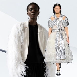 Серебро, перья и цветы — 6 трендов Недели моды в Лондоне весна-лето 2024